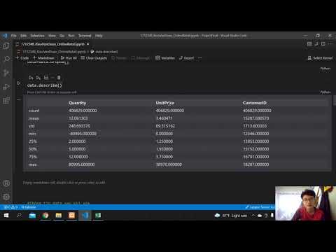 Varejo Online no Cluster KMean.