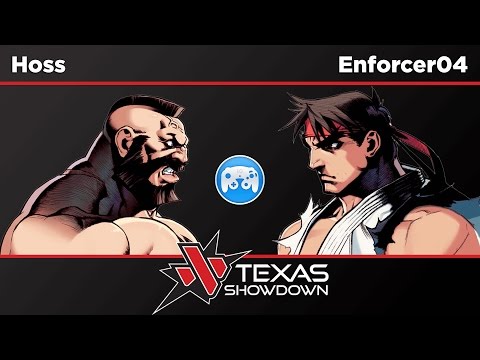 Texas Showdown 2017 SSF2T - Hoss (Zangief) vs. Enforcer04 (Ryu) - Winners Quarters