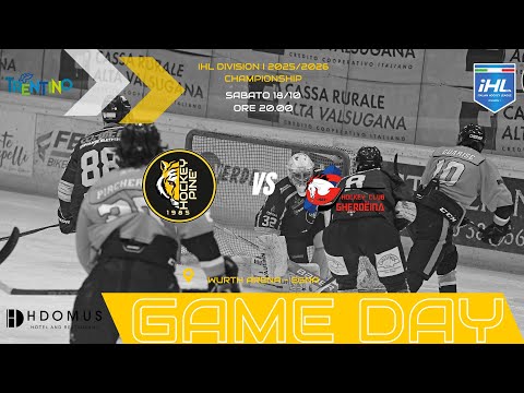 25 26 IHL 1 DIV HC PINE'   HC GHERDEINA IHL 1 DIV