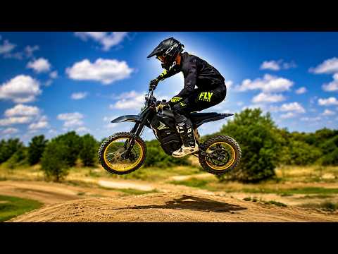 This Electric Dirt Bike Shocked Me at the Motocross Track!