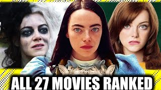 I Watched EVERY Emma Stone Movie and RANKED Them