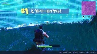 [フォートナイト]三度も壁に味方されソロドンカツ！