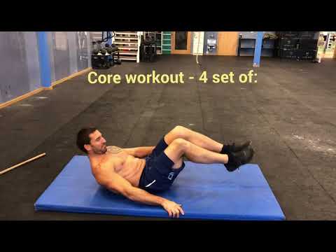 Få Pansar-mage - bra bålträning!