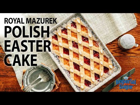 How to Make Royal Mazurek Polish Easter Cake