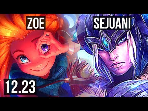 ZOE vs SEJU (MID) | 6/1/10, 1.5M mastery, 800+ games | KR Diamond | 12.23