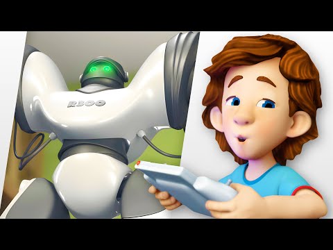 Tom's Birthday Adventure with his New Robot! | The Fixies | Animation for Kids - Kingdom Kids Zone, Little Learners - The Fixies