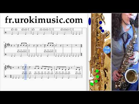 Comment Jouer du Saxophone (Ténor) Fall Out Boy - Church Tab Tablature um-ih829