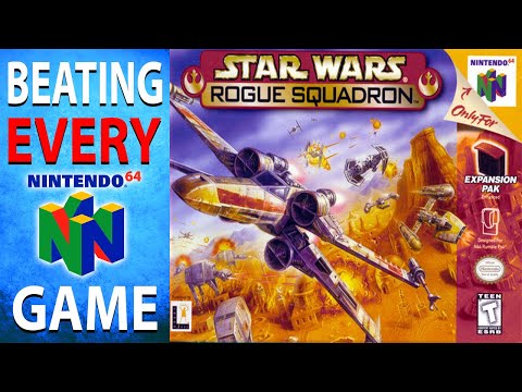 Beating EVERY N64 Game - Star Wars: Rogue Squadron (51/394)