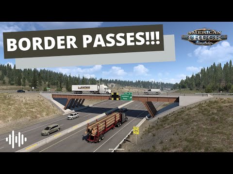 MONTANA DLC - BORDER PASSES!!! | American Truck Simulator (ATS) Montana DLC | Prime News