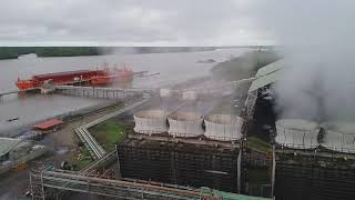 preview picture of video 'Portsite, Timika Papua, PT. Freeport Indonesia'