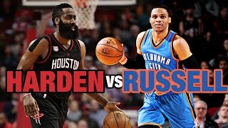 Russell Westbrook - Oklahoma City Thunder - James Harden - Houston Rockets