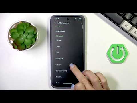 TCL 60 SE NXTpaper 5G – How to Change Language