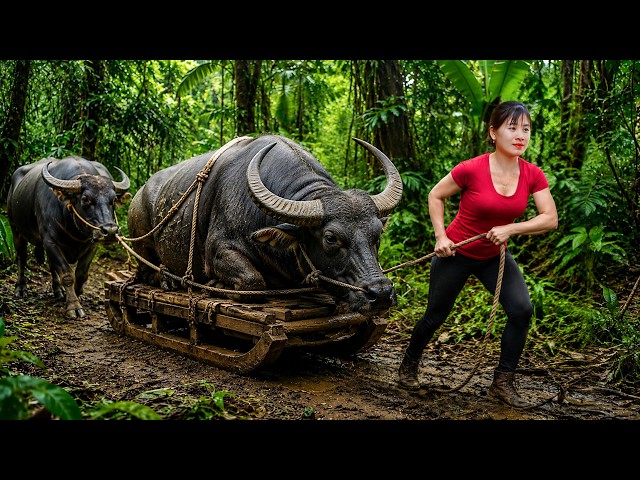 Buying 2 Huge Buffaloes from a Farmer | Selling Them at the Bustling Countryside Market SDDEFAULT Thumbnail