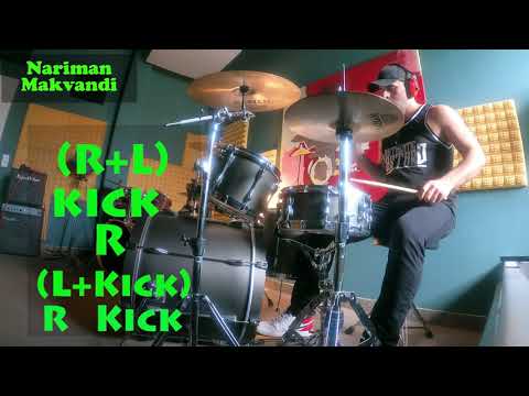 Aaron Spears triplet Drum fill Lesson. #drums #drumfill #drumlesson #drummer #drumlessons