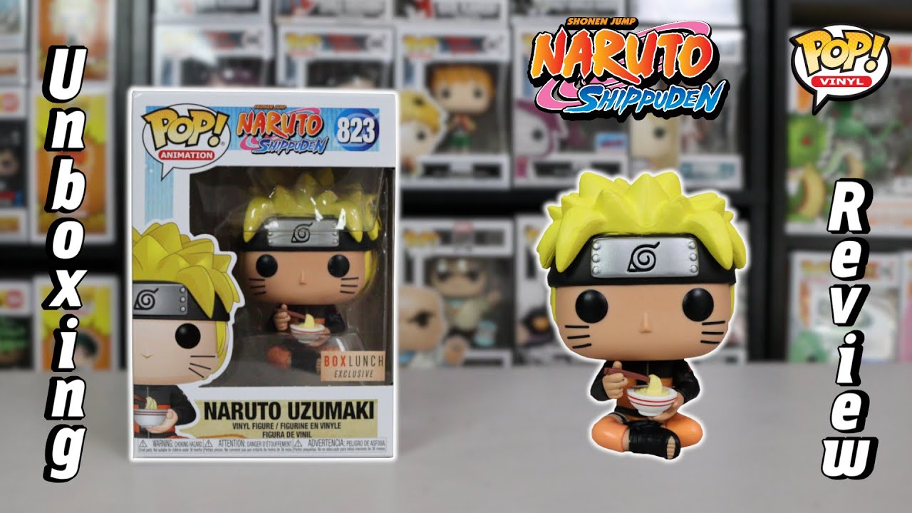 Naruto Eating Ramen Box Lunch Exclusive Funko Pop Unboxing & Review