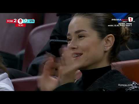 GOOOL! FCSB - UTA 3-0. În sfârșit, marchează și Darius Olaru! Din nou, ajutor din partea VAR