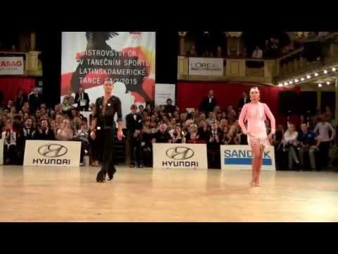 Tomáš Gál & Markéta Dostálová - final samba, Czech national latin championship 2015
