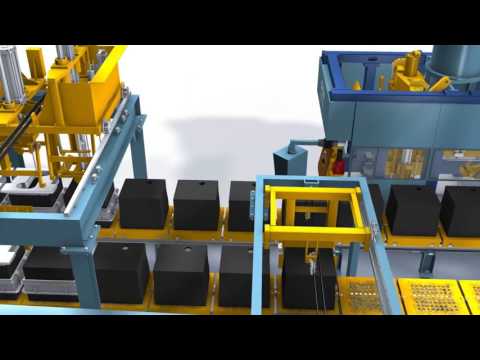 Animation of a Complete DISA MATCH foundry.