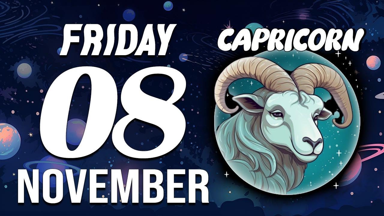 MAX JUSTICE❗️ CHAOS FOR THE ONE WHO HURT YOU❌ CAPRICORN ♑❤ HOROSCOPE FOR TODAY November 08, 2024