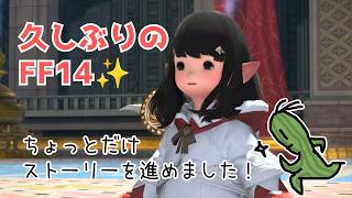 【FF14】久しぶりにパッチ6.1からのストーリーをちょっとだけ進めました！