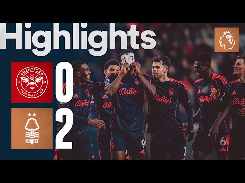 IGOR JESUS & TAIWO ON TARGET! 🔥 | Brentford 0-2 Nottingham Forest | Premier League Highlights 🎥