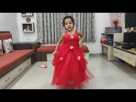 Mera nam chin chin chu easy dance steps... by cute little girl...for kids..