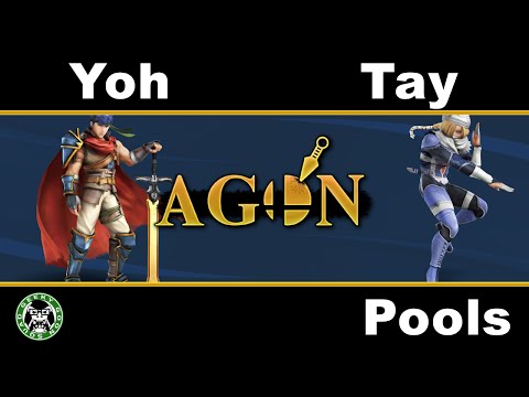AGON - Yoh (Ike) Vs. Tay (Sheik) - Pools - Smash 4