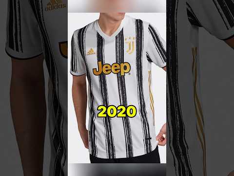 Juventus Jersey Evolution.