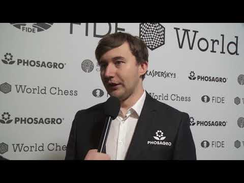 Round 6. Interview with Sergey Karjakin