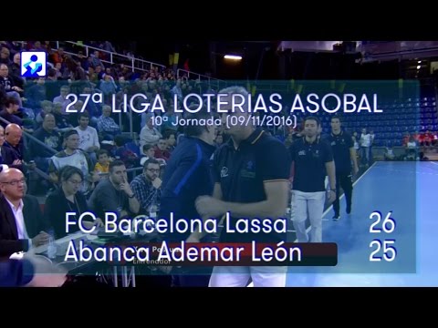 LIGA LOTERIAS ASOBAL J10 FC Barcelona Lassa - Abanca Ademar León 26 - 25