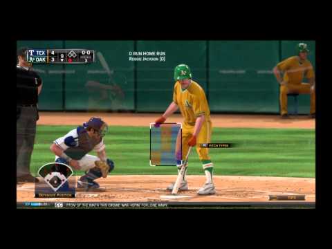 MLB 15 The Show Oakland A's vs Texas Rangers (1975 Rosters)