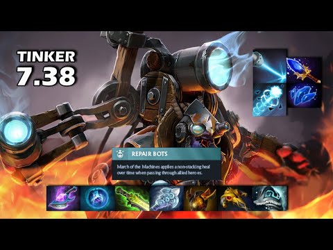 Best Tinker comeback in the WORLD. You have never seen before - Tinker Dota2 7.38