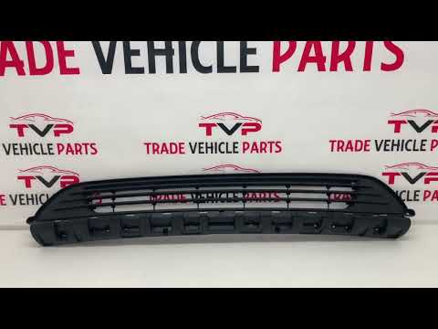 For Vauxhall Vivaro 2014-2019 Front Bumper Centre Grille 93868858 video