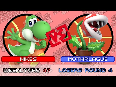 WeeklyVac 47 - SSBU - Nikes (Yoshi) vs MothPlague (Piranha Plant)