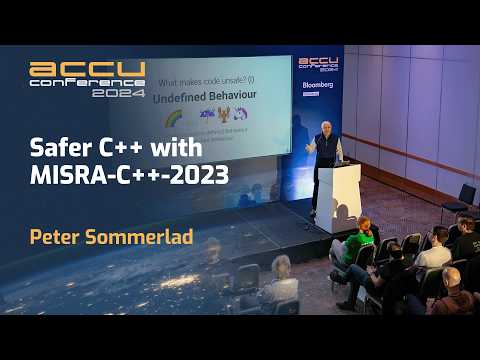 Safer C++ with MISRA-C++-2023 - Peter Sommerlad - ACCU 2024