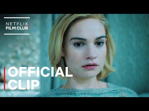 Thumbnail of the video: Rebecca | Lily James Explores Rebecca’s Room Clip | Netflix