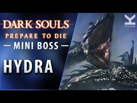 Dark Souls - Miniboss - Hydra - Darkroot Basin