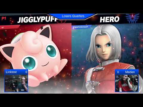 OcoSmash 8 Ultimate Singles: Linktest (Jigglypuff) vs. Meden (Hero)  - Losers Quarters