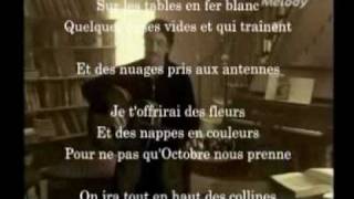 Octobre Francis Cabrel avec paroles lyrics
