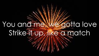 TobyMac - Like a Match (Lyrics)