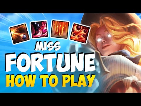 How to Play MISS FORTUNE ADC for Beginners | MISS FORTUNE Guide Season 15 | League of Legends