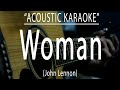 Woman - John Lennon (Acoustic karaoke)