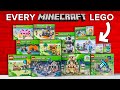 I Built EVERY 2023 Minecraft LEGO Set