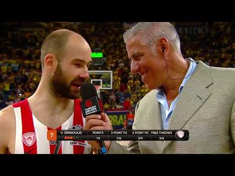Post-game Interview: Vassilis Spanoulis, Olympiacos Piraeus