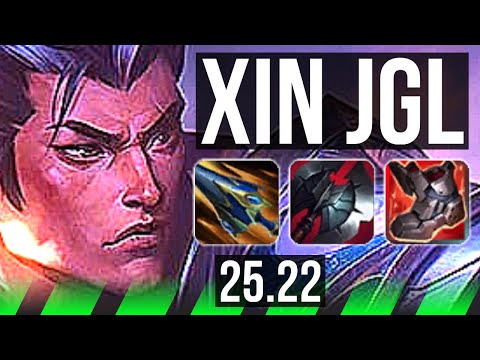 XIN ZHAO vs KAYN (JGL) | Legendary | KR Master | 25.22