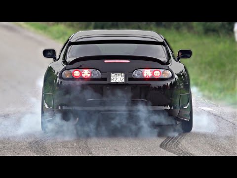 JDM Cars Leaving Car Meet | GT-R R34, R33, R32, Supra, RX-7, Lancer EVO, Impreza STi | *JCM 2023*