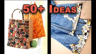 50+ Smart Ways to Use Buttons in Sewing, Clothing & Home Decor