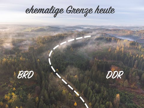 ehemalige innerdeutsche Grenze heute - wie sieht es dort heute aus? 4k