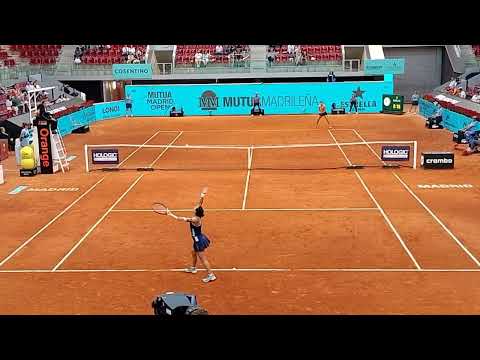 Jessica Pegula vs Martina Trevisan WTA Tennis Madrid