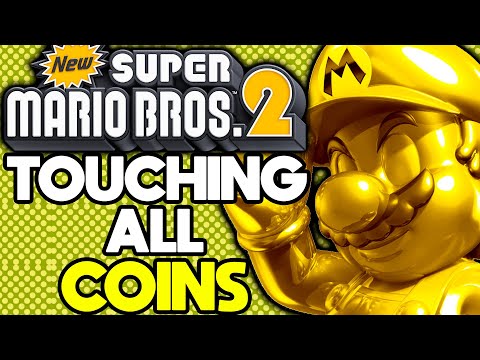 Is it Possible to Beat New Super Mario Bros 2 While Touching Every Coin? Video